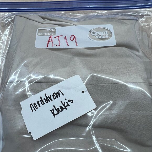 Nordstrom Rack Mens Beige Extra Trim Fit Dress Pants Size 38WX34L NWOT - Picture 10 of 10